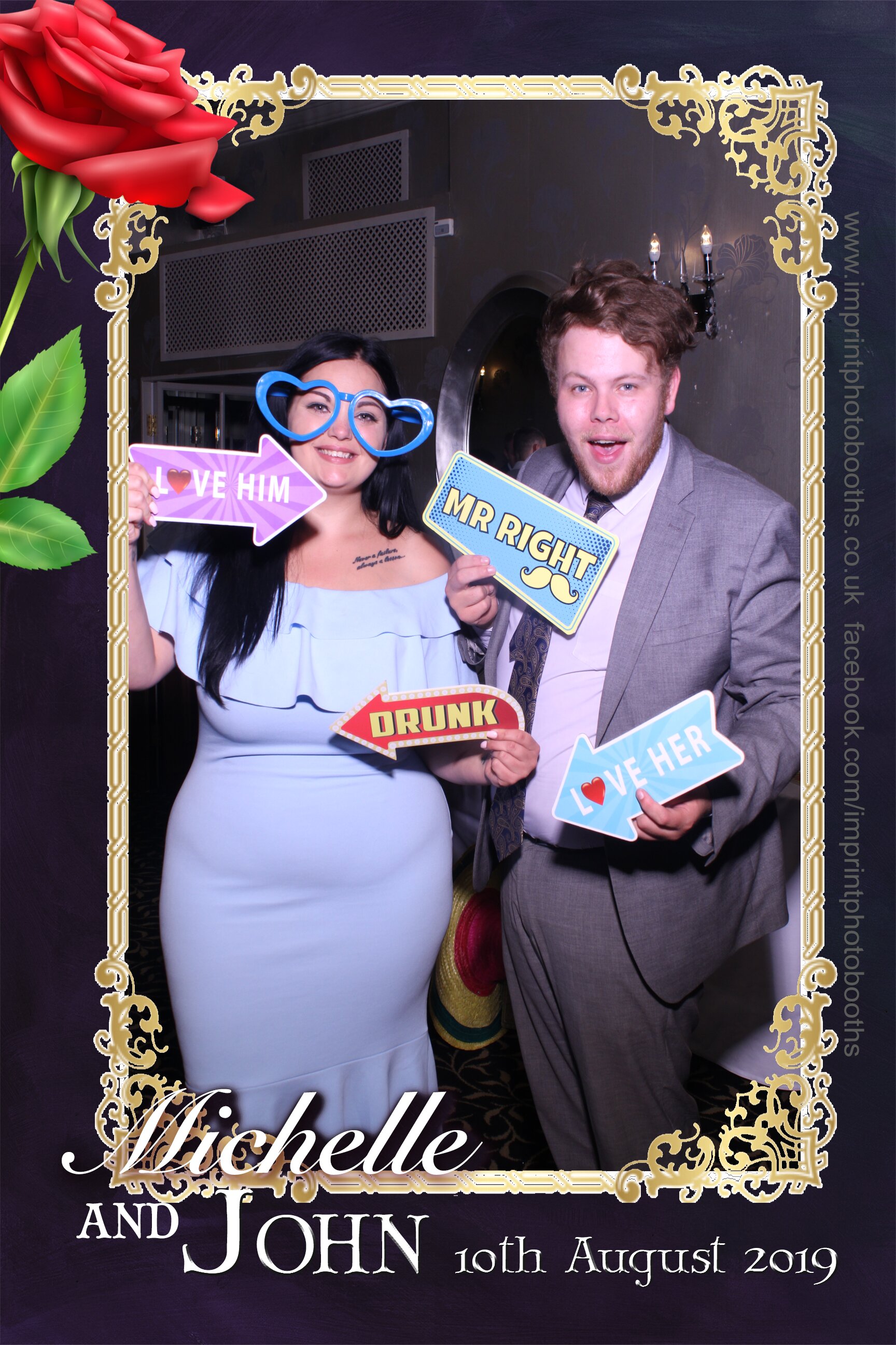 Michelle and John's Wedding | View more photos from the event at gallery.imprintphotobooths.co.uk/u/Imprint-Photobooths/Michelle-and-Johns-Wedding